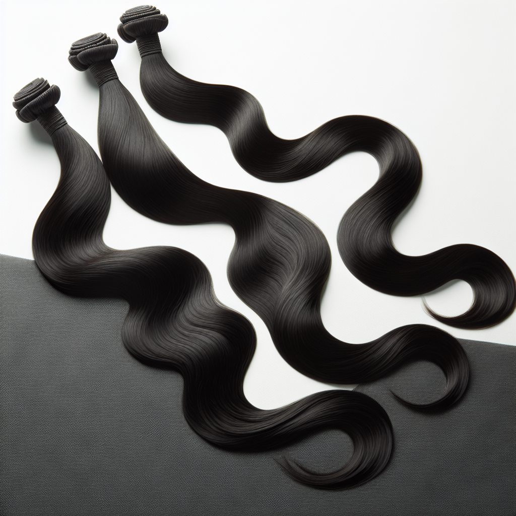 Brazilian Straight Hair Bundle - Jet Black #1