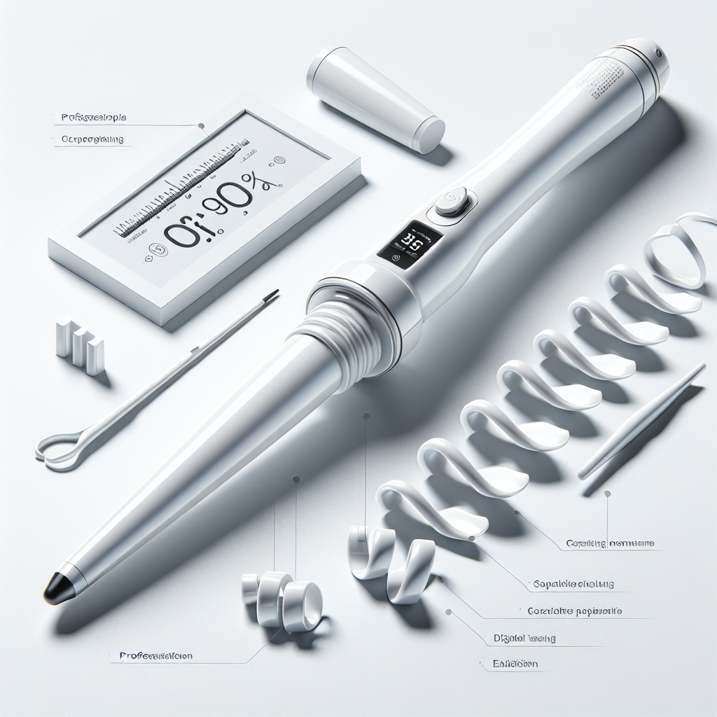 T3 SinglePass Curl 1.25" Ceramic Curling Wand