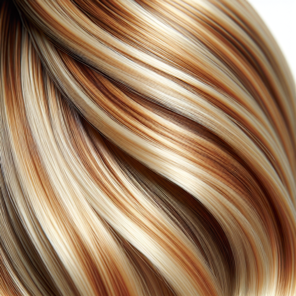 Honey Blonde Highlight Straight Lace Front Wig P4/27