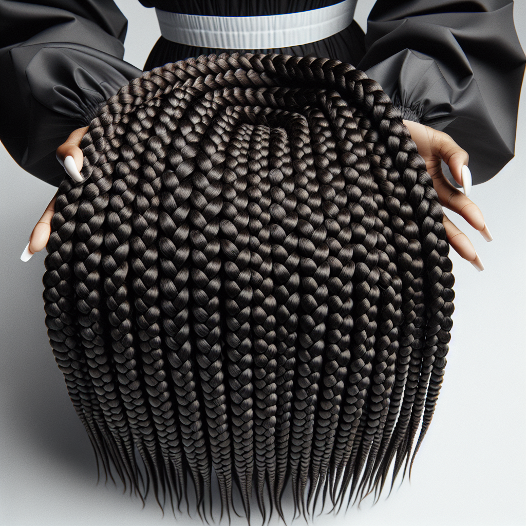 Kanekalon Jumbo Braiding Hair - Natural Black