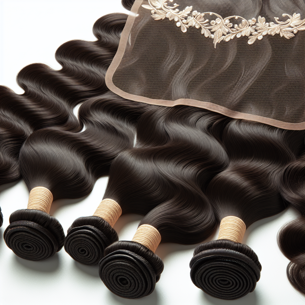 4 Bundle Deal with Closure (14" 16" 18" + 12" Closure)