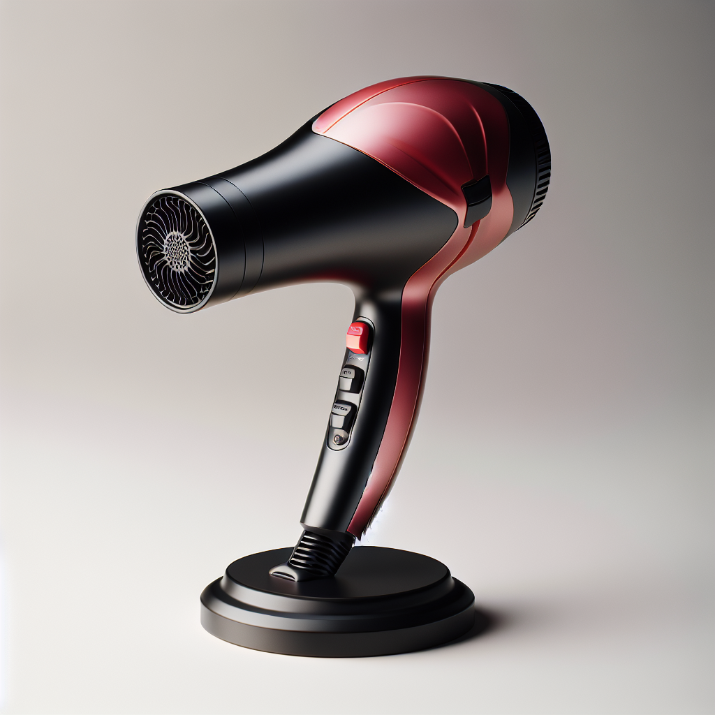 Red by Kiss 1875 Ceramic Ionic Blow Dryer