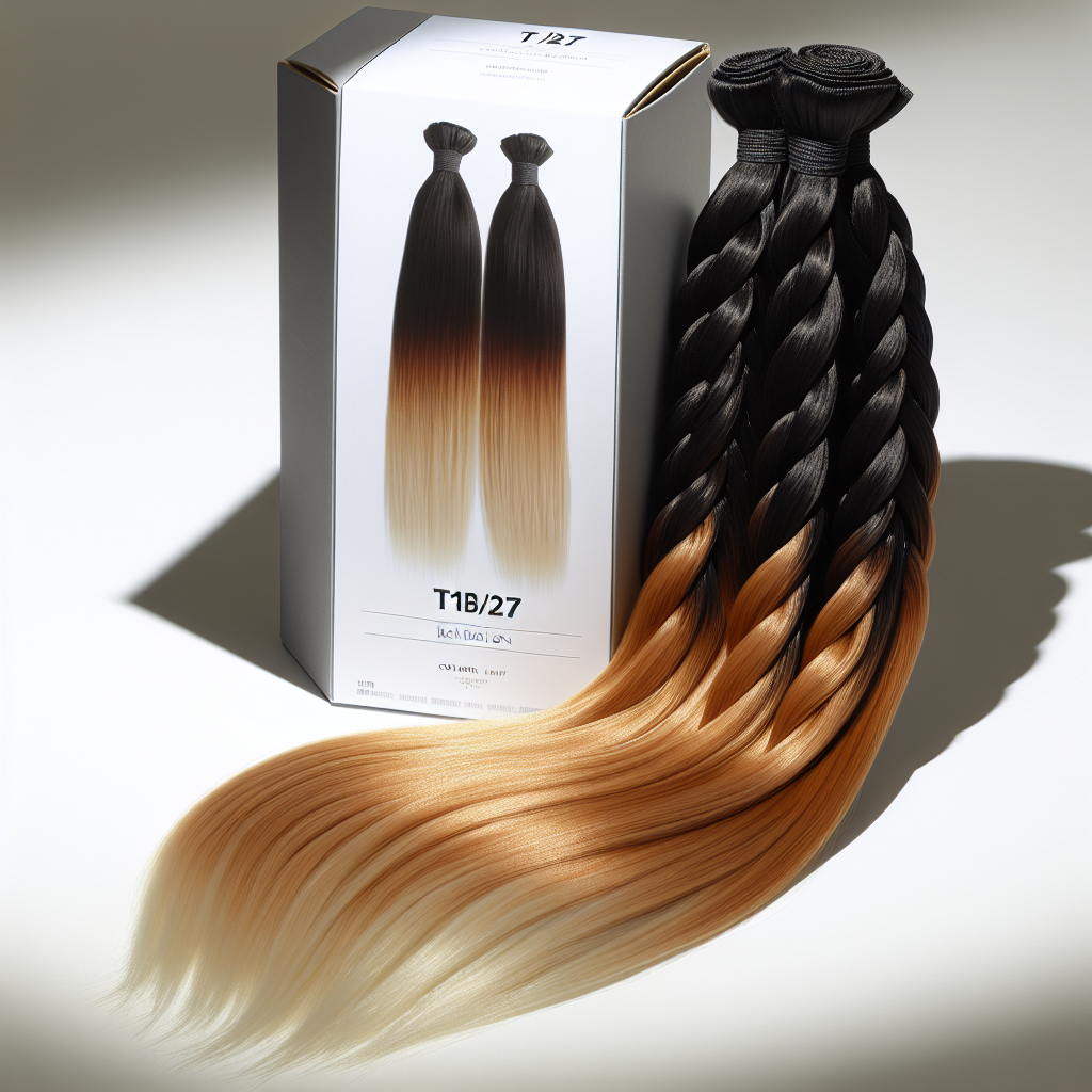 Ombre Kanekalon Braiding Hair T1B/27