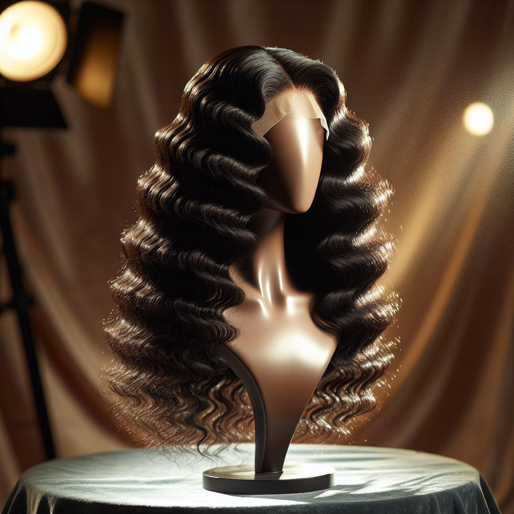 Glueless Deep Wave Wig - Pre-Cut Lace