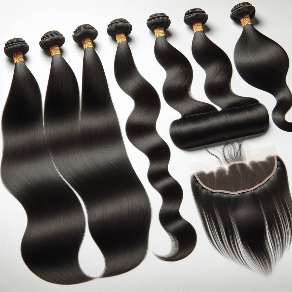 4 Bundle Deal with Frontal (16" 18" 20" + 14" Frontal)