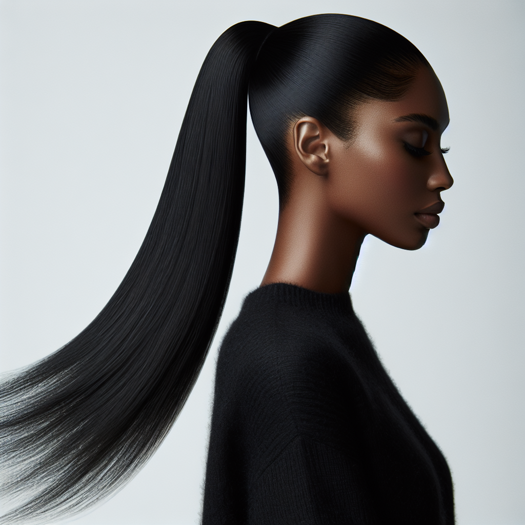 Sleek Ponytail Extension - Straight