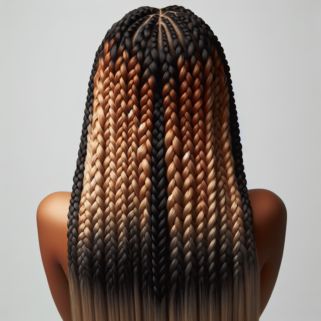 Ombre Kanekalon Braiding Hair T1B/27