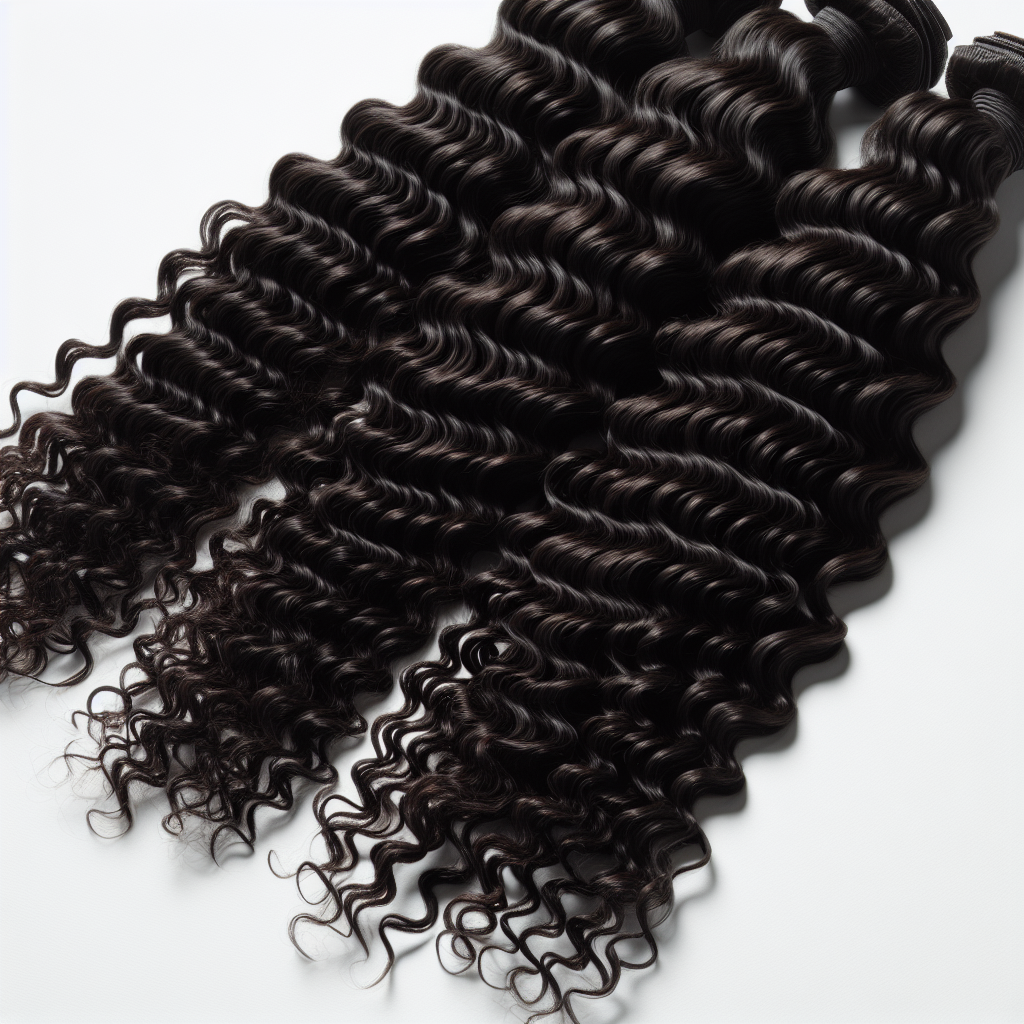 Deep Wave Curly Hair Bundle