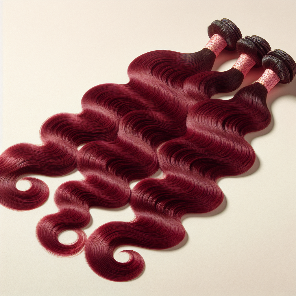 Burgundy Body Wave Bundle #99J