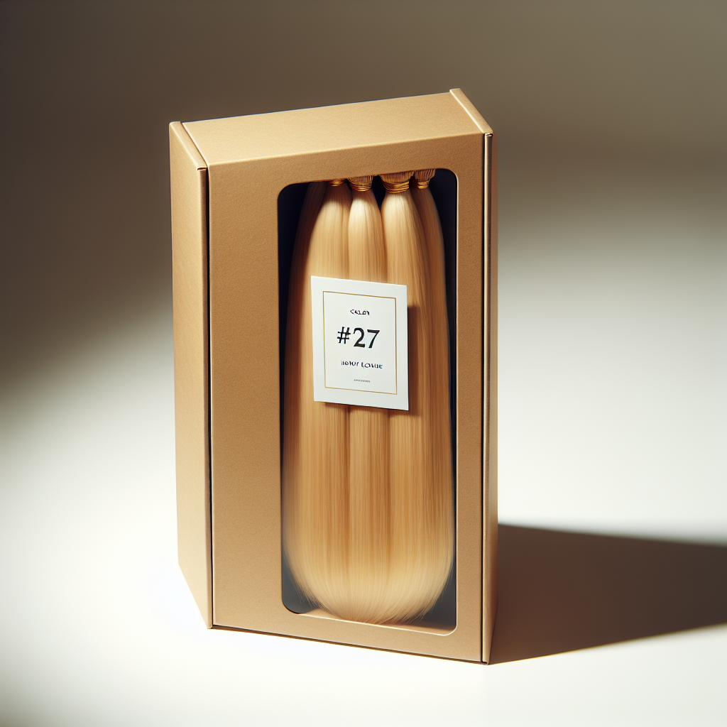 Honey Blonde Straight Bundle #27