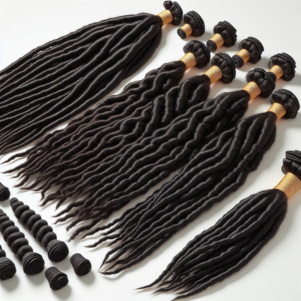 Faux Loc Extensions 18" - Natural Black